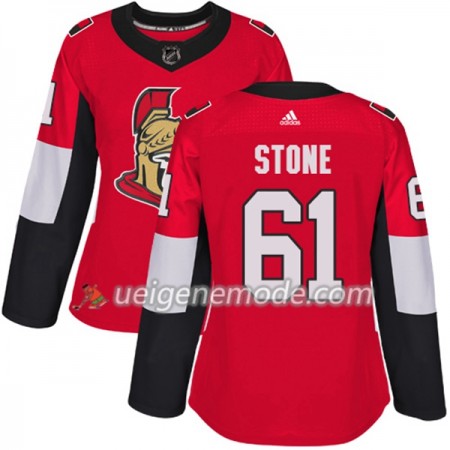 Dame Eishockey Ottawa Senators Trikot Mark Stone 61 Adidas 2017-2018 Rot Authentic